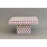 Malik Cake Stand - Purple Bone Inlay