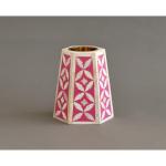 Ines Hexagonal Medkhan - Bone Inlay