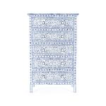 Jade Chest of Drawers - Blue Bone Inlay