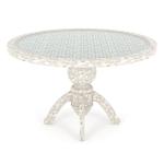 Behrooz Dining Table - Mother of Pearl 4 Seater