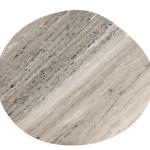 Ava Side Table - Brown Marble