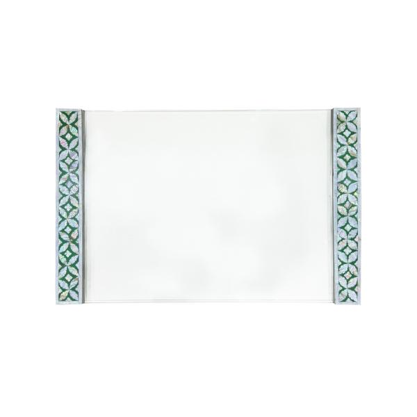 Ella Tray - Green Mother of Pearl Inlay