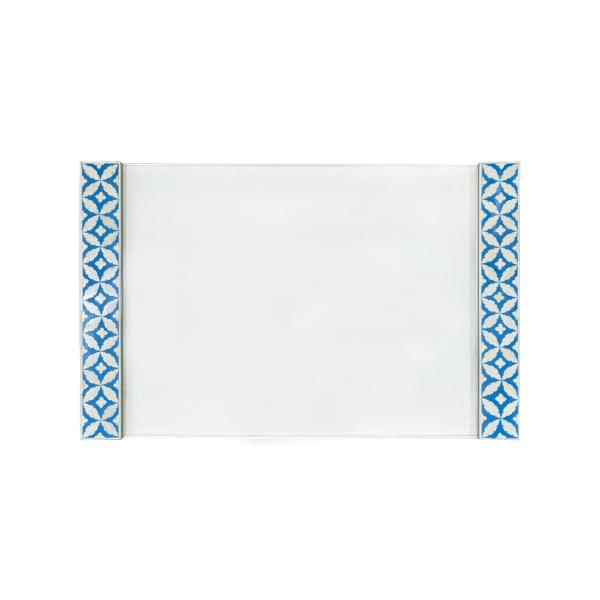 Ella Tray - Blue Bone Inlay