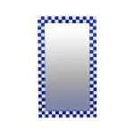 Maze Mirror - Blue Bone Inlay