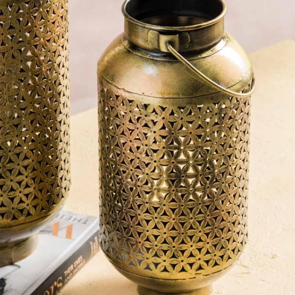 Kara Lantern - Set of 2 Tealight Candle Holder