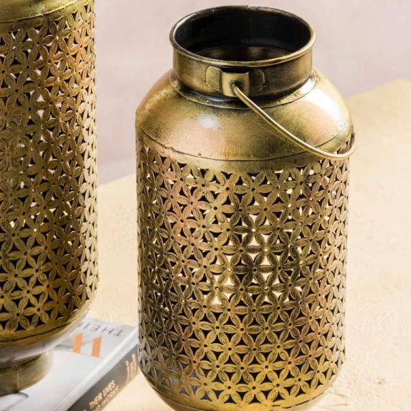 Kara Lantern - Set of 2 Tealight Candle Holder