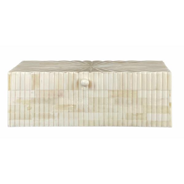 Iman Big Box - Bone Carved