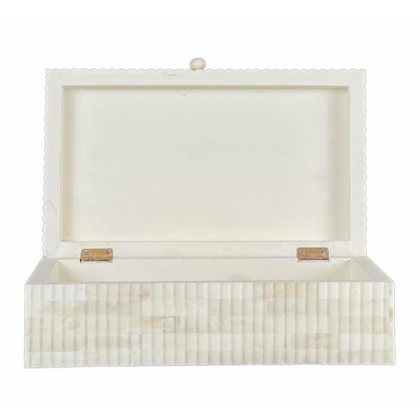 Iman Big Box - Bone Carved