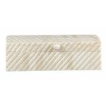 Zorah Small Box - Bone Carved