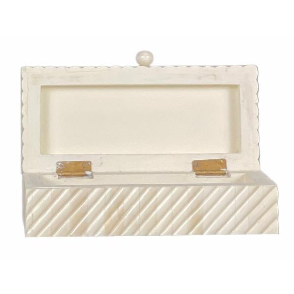 Zorah Small Box - Bone Carved