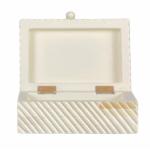 Zoya Small Box - Bone Carved