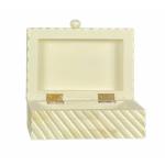 Zari Small Box - Bone Carved
