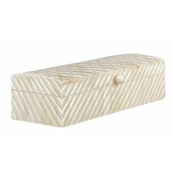 Zaynab Small Box - Bone Carved