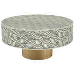 Ameerah Coffee Table - Grey Bone Inlay