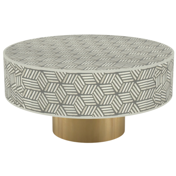 Ameerah Coffee Table - Grey Bone Inlay