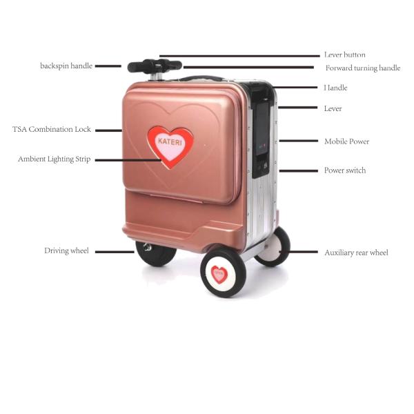 Consta Carry-on Electric Luggage Bag