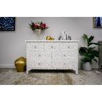 Iris Chest of Drawers - White Mother of Pearl