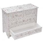 Iris Chest of Drawers - White Mother of Pearl