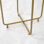Farid Side Table - Black Marble