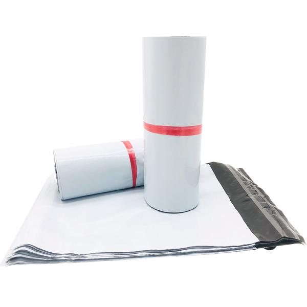 Thickened White Delivery Bag Self-adhesive Large Plastic Packaging Bag Waterproof For Express Delivery New Material