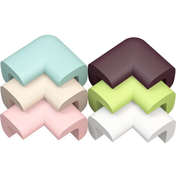 Thickened L-Shaped Baby Corner Protection Cover Black Anti-Collision Table Edge Guard Child Safety Window Corner Cushion