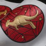 Ps Plate Screen Printing Non-drying Adhesive Labels