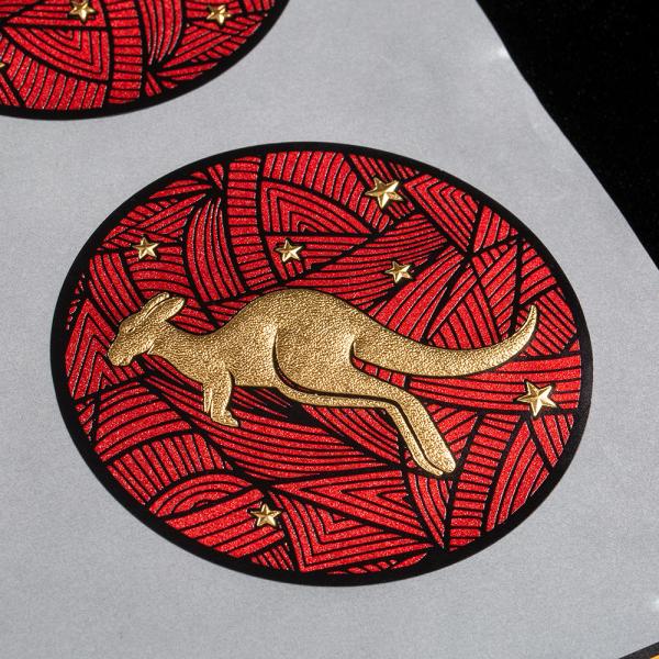 Ps Plate Screen Printing Non-drying Adhesive Labels