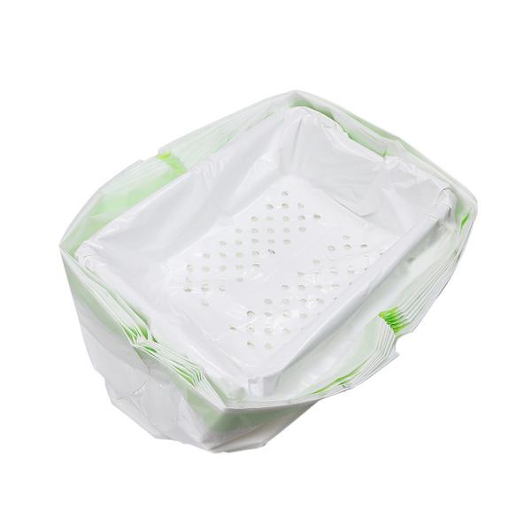 Pet Waste Bag Cat Shit Bag Litter Bag No Shovel Needed Pet Cleaning Supplies Thickened Plastic Handheld Style Made in Zhejiang