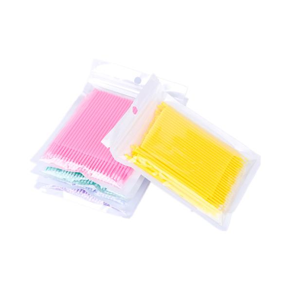 Eyelash Grafting Cleaning Stick Cotton Swab Hot Eyelash Planting Embroidery Makeup Tool Eyeliner Removal Brush