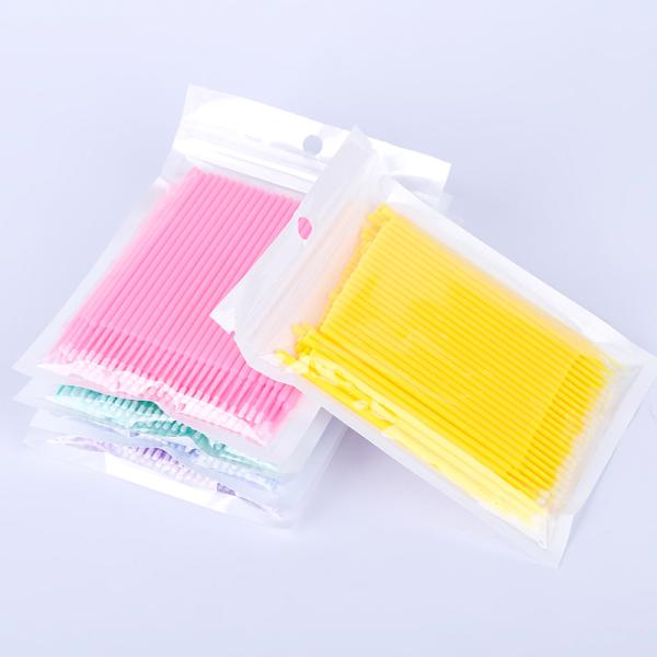 Eyelash Grafting Cleaning Stick Cotton Swab Hot Eyelash Planting Embroidery Makeup Tool Eyeliner Removal Brush