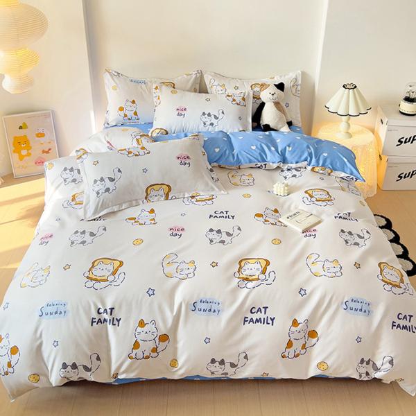 Four-piece bed sheet