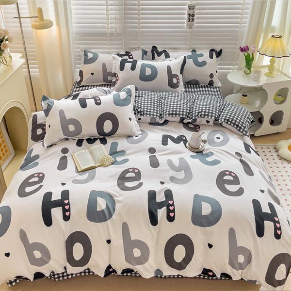 Four-piece bed sheet