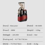 Masticating Juicer