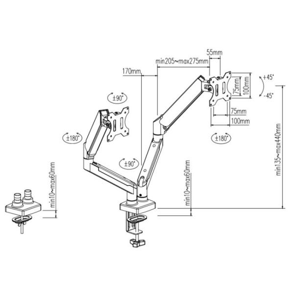 Monitor Arms & Mounts