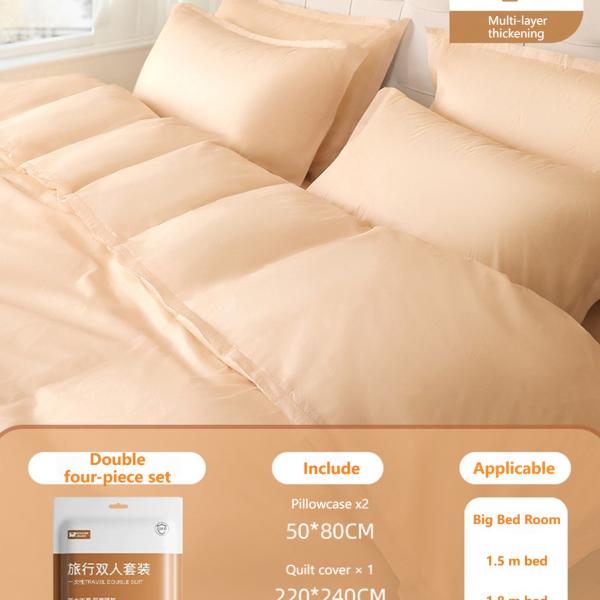 Four-piece bed sheet