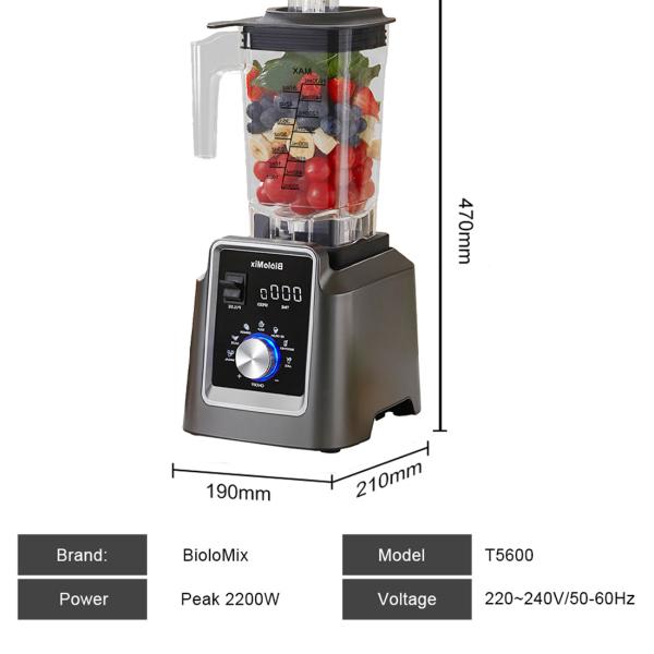 Countertop blender