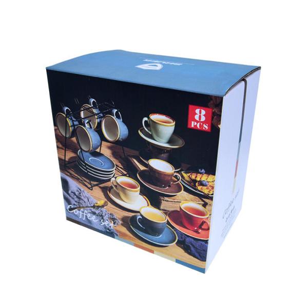 Ceramic Coffee Cup And Saucer