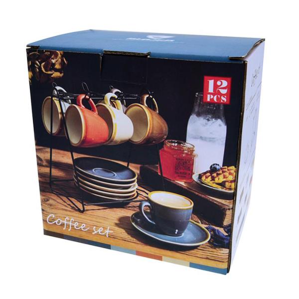 90 ml Ceramic Coffee Cup And Saucer