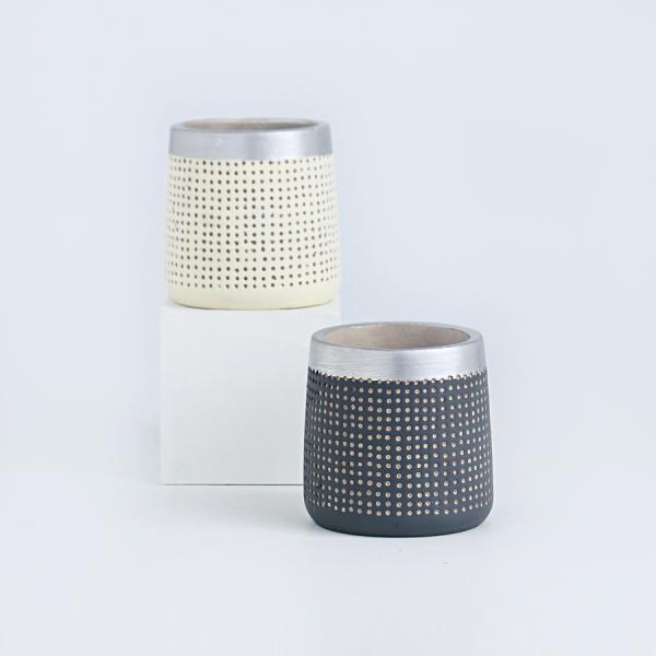 Modern Indoor Ceramic Flowerpot