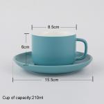 Square Handle Cup And Saucer