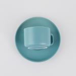 Square Handle Cup And Saucer