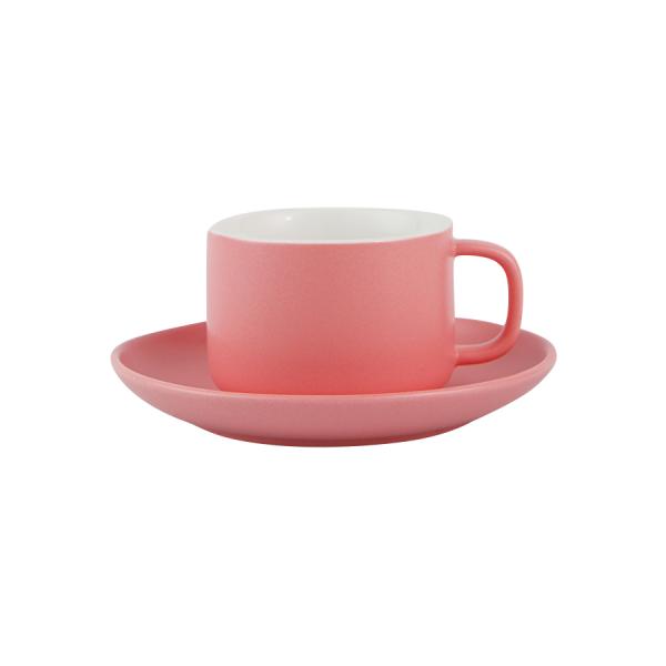 Square Handle Cup And Saucer