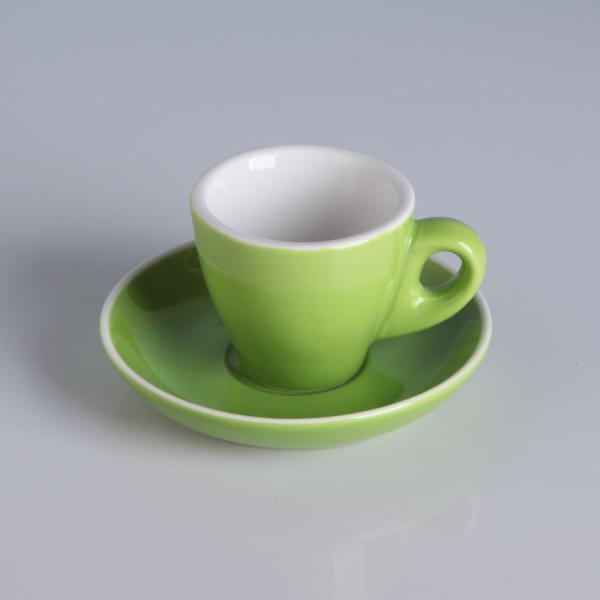 Ceramic Coffee Cup And Saucer