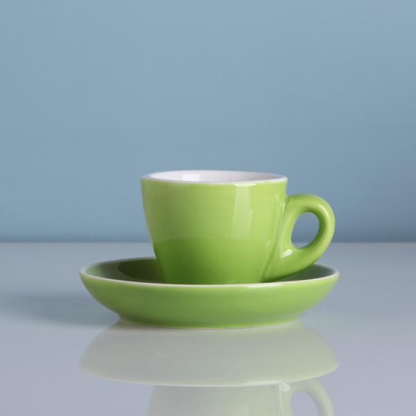 Ceramic Coffee Cup And Saucer