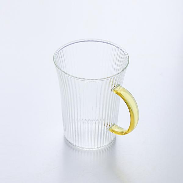 380 ml Yellow Handle Glass