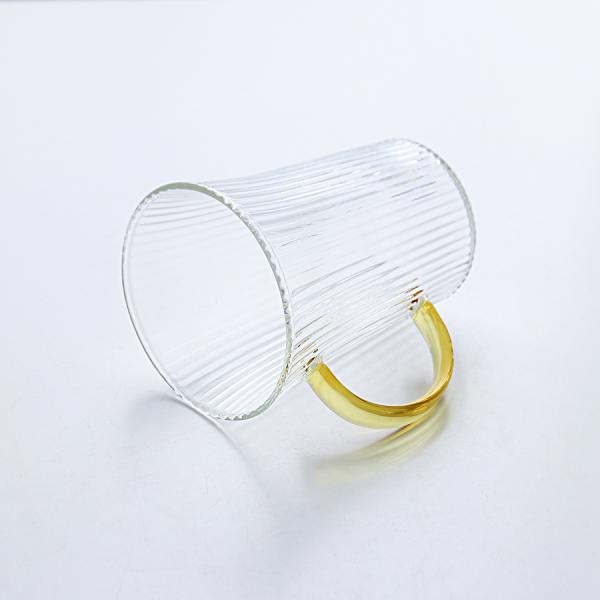380 ml Yellow Handle Glass