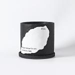 Two-color Splicing Cement Flowerpot