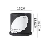 Two-color Splicing Cement Flowerpot