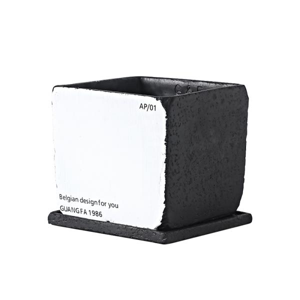 Small Cement Flowerpot