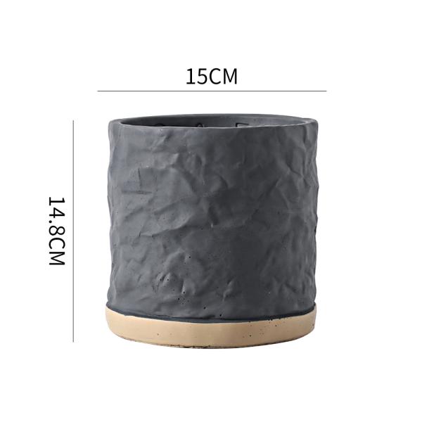 Indoor Cement Flowerpot